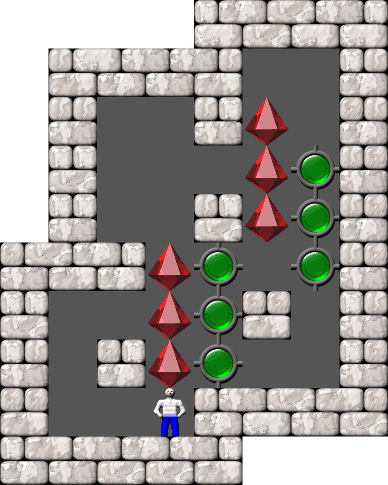 Sokoban Grigr Star level 26